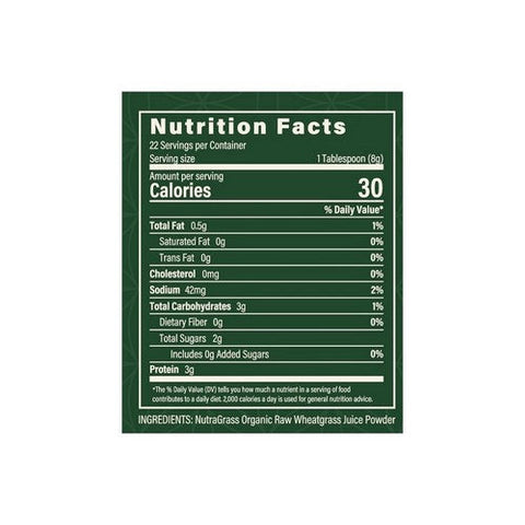 Global Healing Center, Organic Wheatgrass Powder Extract, 6.3 Oz Global Healing Center