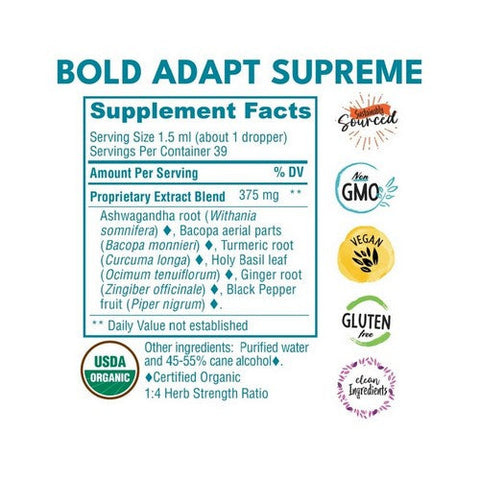 Bold Botanica, Bold Adapt Supreme, 2 Oz Bold Botanica