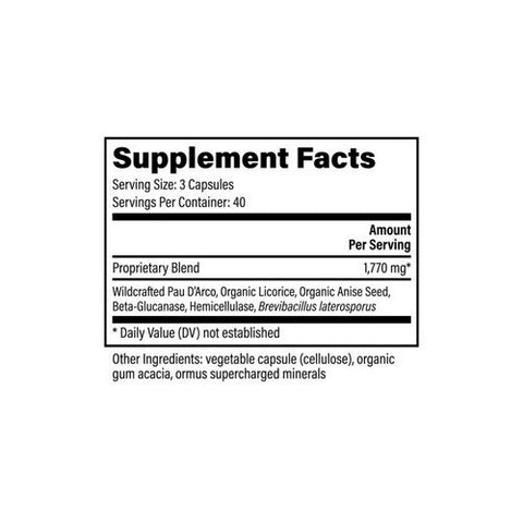 Global Healing Center, Candida Balance Targeted Yeast And Fungal Cleanse, 120 Capsules