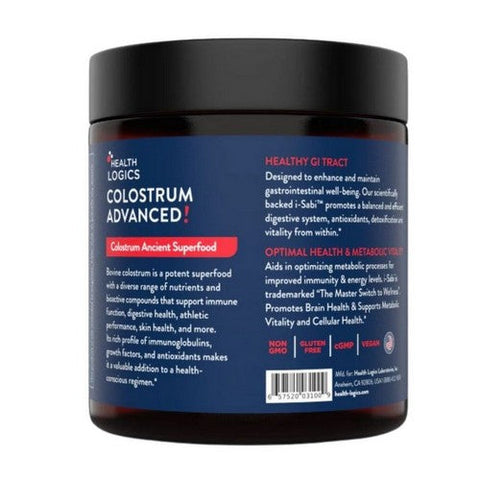 Health Logics, Colostrum Advanced, 2.91 Oz