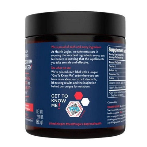 Health Logics, Colostrum Advanced, 2.91 Oz Health Logics