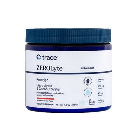 Trace Minerals, ZeroLyte Canister Watermelon, 328 Grams Trace Minerals