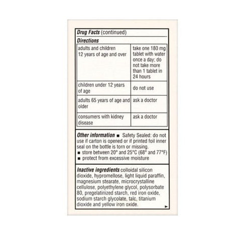 Foster And Thrive, Allergy Relief Fexofenadine, 180 Mg, 500 Tabs Foster And Thrive