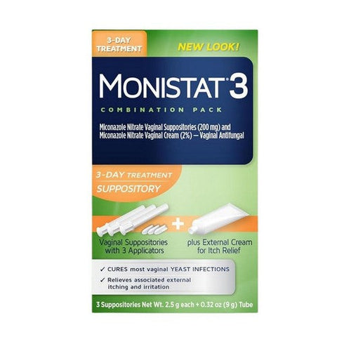 Monistat, Monistat Day Combo Cream, 3 Count