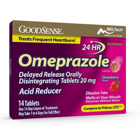 Good Sense, Omeprazole Delayed Release Tablets, 14 Count Good Sense