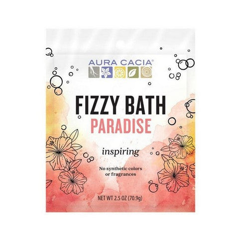 Fizzy Bath Packet Paradise 2.5 Oz by Aura Cacia
