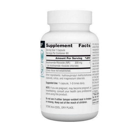 Source Naturals, Nictotinamide Riboside, 300 Mg, 60 Veg Caps Source Naturals