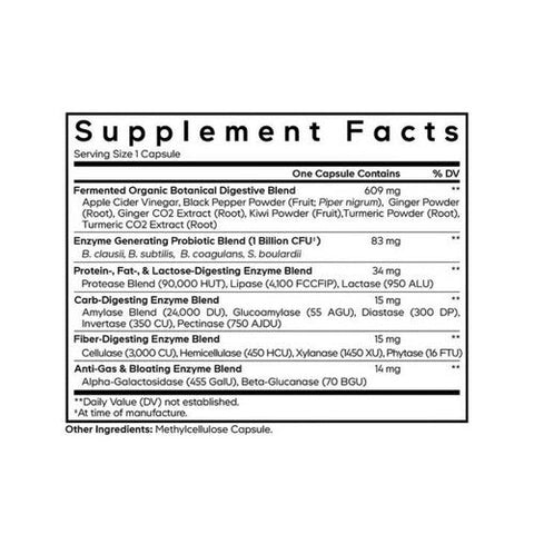Codeage, Fermented Digestive Enzymes Plus, 30 Veg Caps Codeage