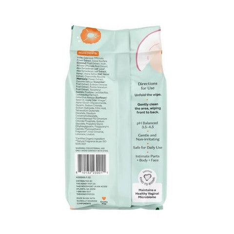 The Honey Pot, Feminine Wipes Prebiotic, 30 Count The Honey Pot