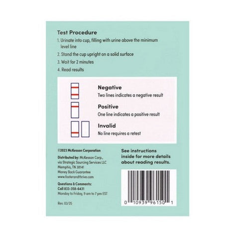 Foster And Thrive, 12 Drugs Tested At Home Drug Test, 1 Each Foster And Thrive