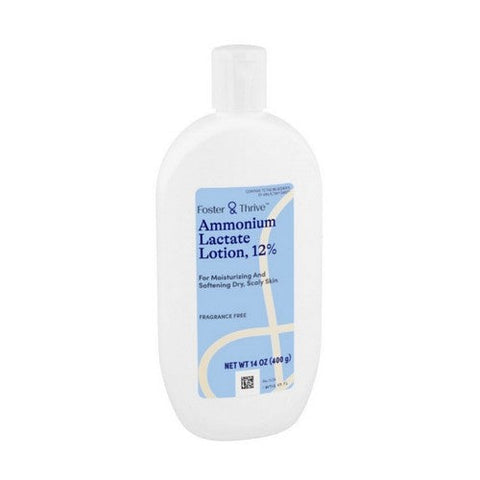 Foster And Thrive, Ammonium Lactate Lotion 12%, 14 Oz Foster And Thrive