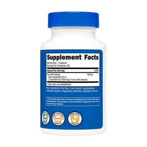 Nutricost, Corn Silk Extract, 150 Mg, 90 Caps Nutricost