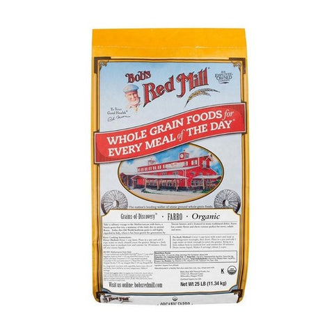 Organic Farro Grain 25 Lbs by Bobs Red Mill