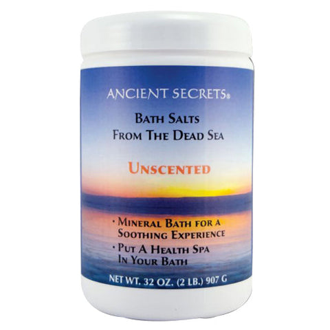 Ancient Secrets, Dead Sea Bath Salts, Unscented 2 Lbs Ancient Secrets