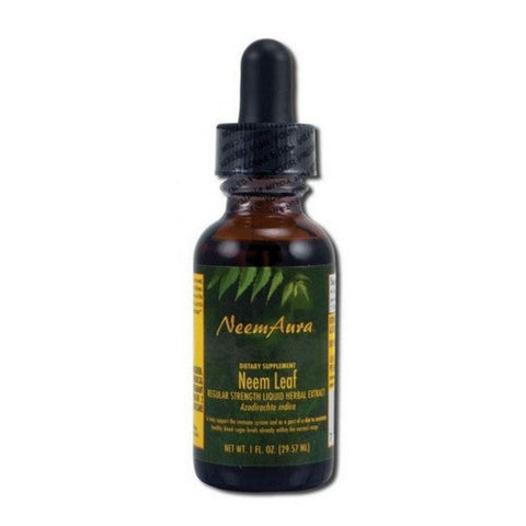 Neemaura, Naturals Neem Leaf Extract, Organic, With/ALC1 Oz Neemaura