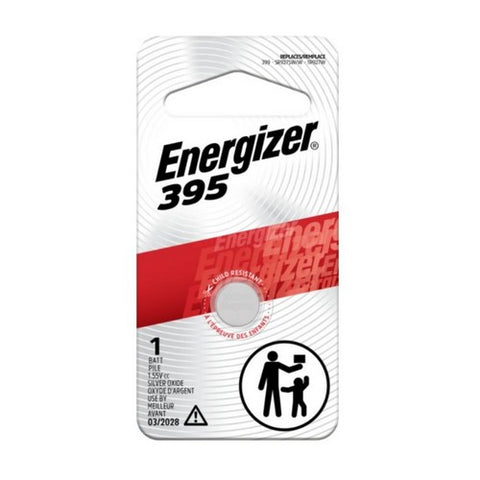 Silver Oxide Batteries 395 1.55V CC 1 Count by Energizer