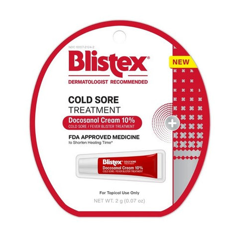 Cold Sore And Fever Blister Treatment Cream Docosanol 0.07 Oz by Blistex