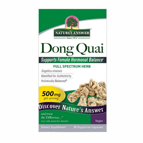 Nature's Answer, Dong Quai, Root 90 Vcaps