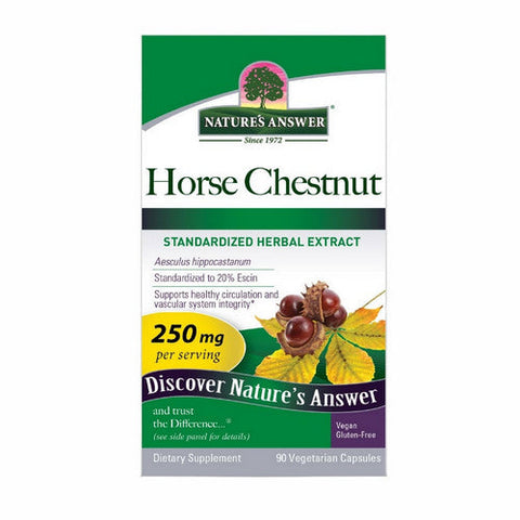 Nature's Answer, Horse Chestnut Standardized, 250 Mg, 90 Veg Caps Nature's Answer