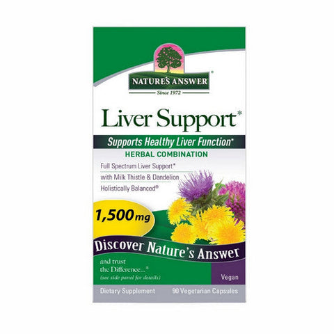 Nature's Answer, Liver Support, 90 Vcaps Nature's Answer