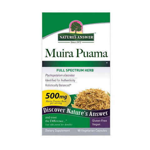 Nature's Answer, Muira Puama, 500 Mg, 90 Veg Caps Nature's Answer