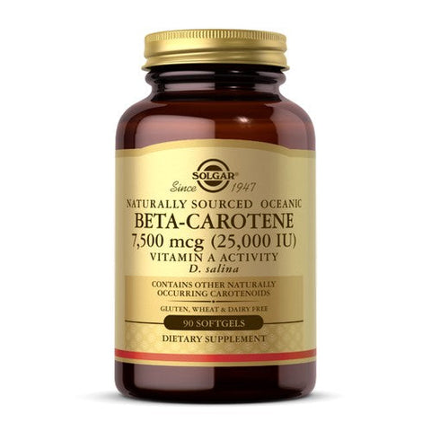 Solgar, Oceanic Beta Carotene, 25,000 IU, 90 S Gels Solgar