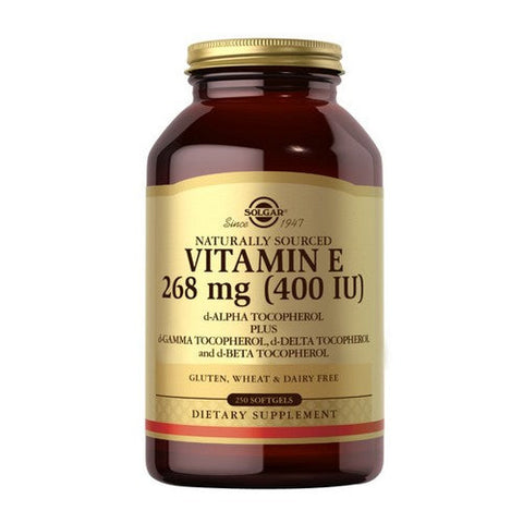 Solgar, Vitamin E D-Alpha Tocopherol Plus, 400 IU, 250 S Gels Solgar
