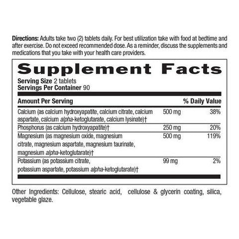 Country Life, Target-Mins Calcium Magnesium Potassium, 180 Tabs Country Life