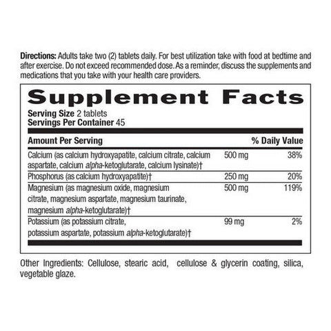 Country Life, Cal-Mag-Potassium Target-Mins, 90 Tabs Country Life