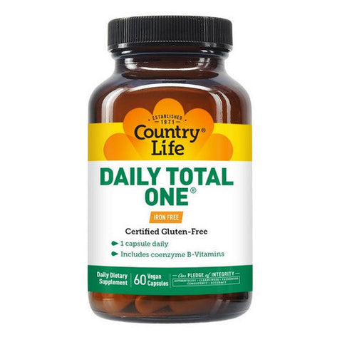 Country Life, QM1 called Daily Total One A Day, 60 Vcaps Country Life