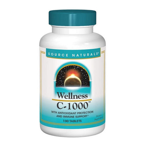 Source Naturals, Wellness C-1000, 100 Tabs Source Naturals