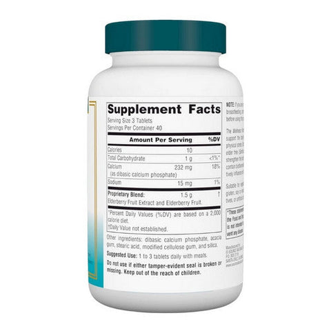 Source Naturals, Wellness Elderberry Extract, 500 mg, 120 Tabs Source Naturals