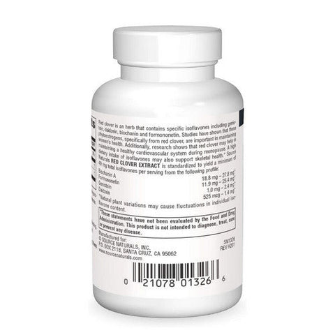 Source Naturals, Red Clover Extract, Extract 60 Tabs