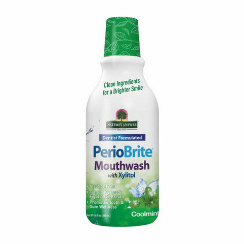 Nature's Answer, PerioBrite Mouthwash, Cool Mint, 16 fl oz Nature's Answer