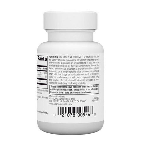 Source Naturals, Sleep Science Melatonin, 5 Mg, 60 Tabs Source Naturals