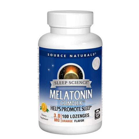 Melatonin Complex Orange 100 Tabs by Source Naturals