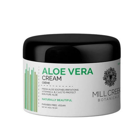 Mill Creek Botanicals, Botanicals Aloe Vera Cream, 4 oz Mill Creek Botanicals