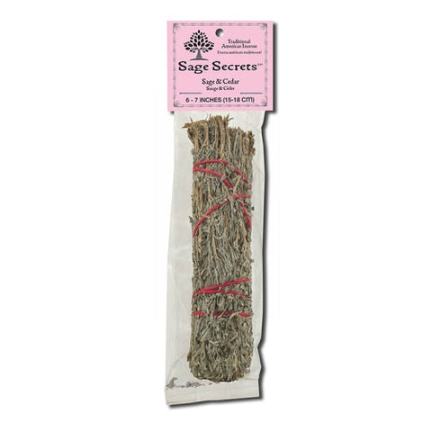 Sage Spirit, Smudge Wand, Sage/cedar 7 Sage Spirit