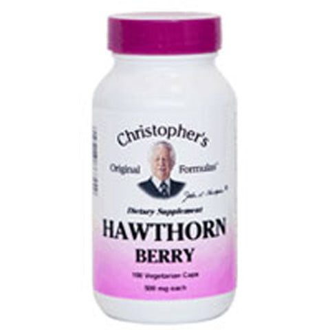 Dr. Christophers Formulas, Hawthorn Berry, 100 Vegicaps Dr. Christophers Formulas