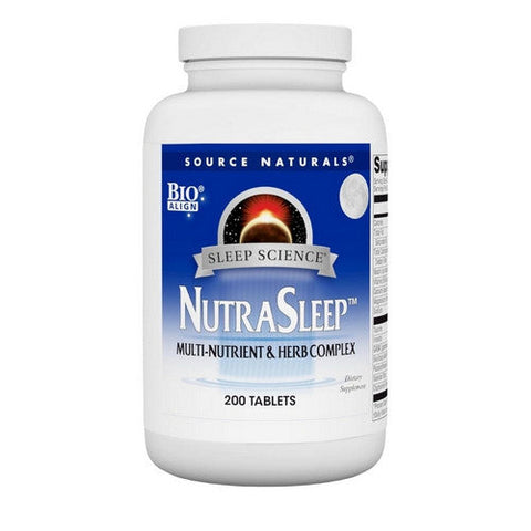 Source Naturals, Sleep Science Nutrasleep, 200 Tabs Source Naturals