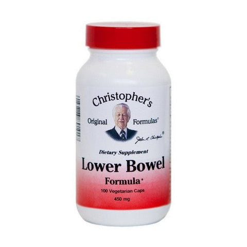 Dr. Christophers Formulas, Lower Bowel Formula, 100 Vegicaps Dr. Christophers Formulas