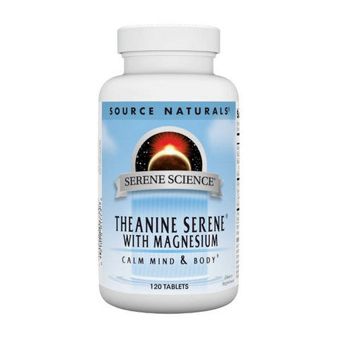 Source Naturals, Theanine Serene, 120 Tabs Source Naturals