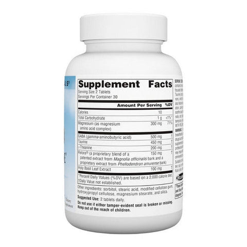 Source Naturals, Theanine Serine, W/relora 60 Tabs Source Naturals