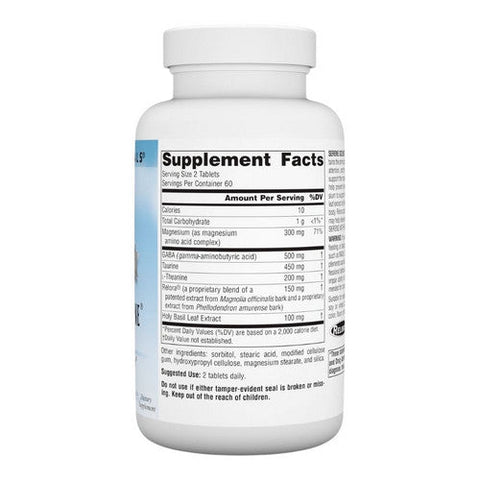 Source Naturals, Theanine Serine, W/relora 120 Tabs Source Naturals