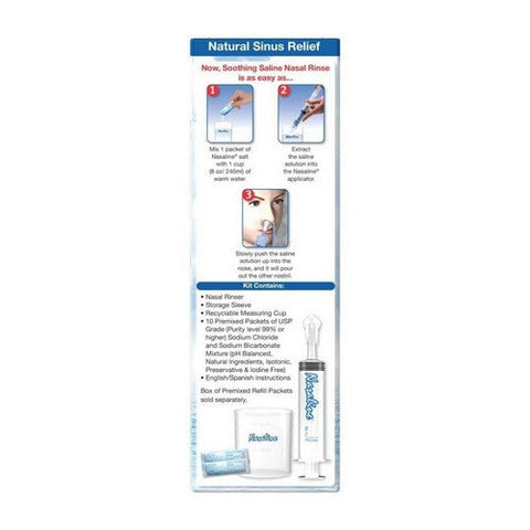 Nasaline, Nasal Rinsing System, 1 kit Nasaline