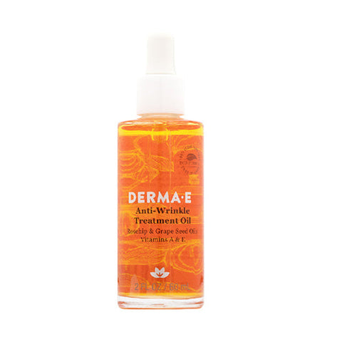 Derma e, Anti-Wrinkle Treatment Oil, Oil w/E 2OZ Derma e