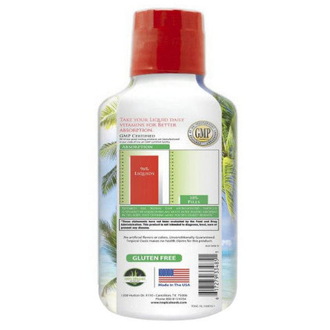 Tropical Oasis, Glucosamine & Chondroitin With MSM & Vitamin C, 16OZ Tropical Oasis