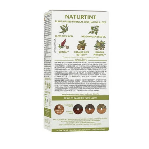 Naturtint, Permanent Hair Color 7C Terracotta Blonde, 5.75 Naturtint