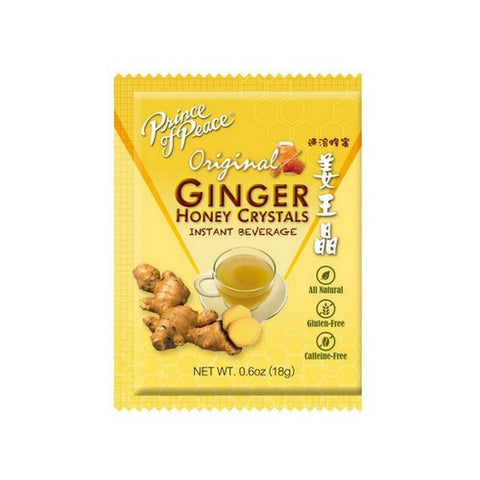 Prince Of Peace, Ginger Honey Crystals, 10 Bags