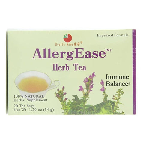 Health King, Allergease Tea, 20 Bags Health King